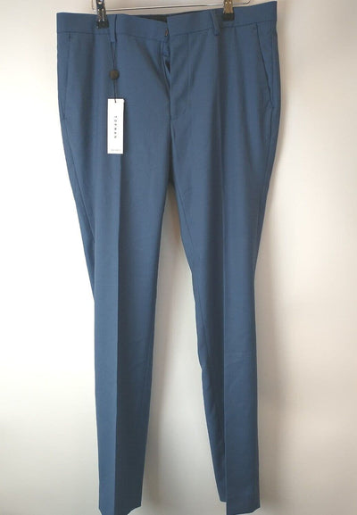 Topman Blue Trousers. UK W32 L32 **** Ref V30