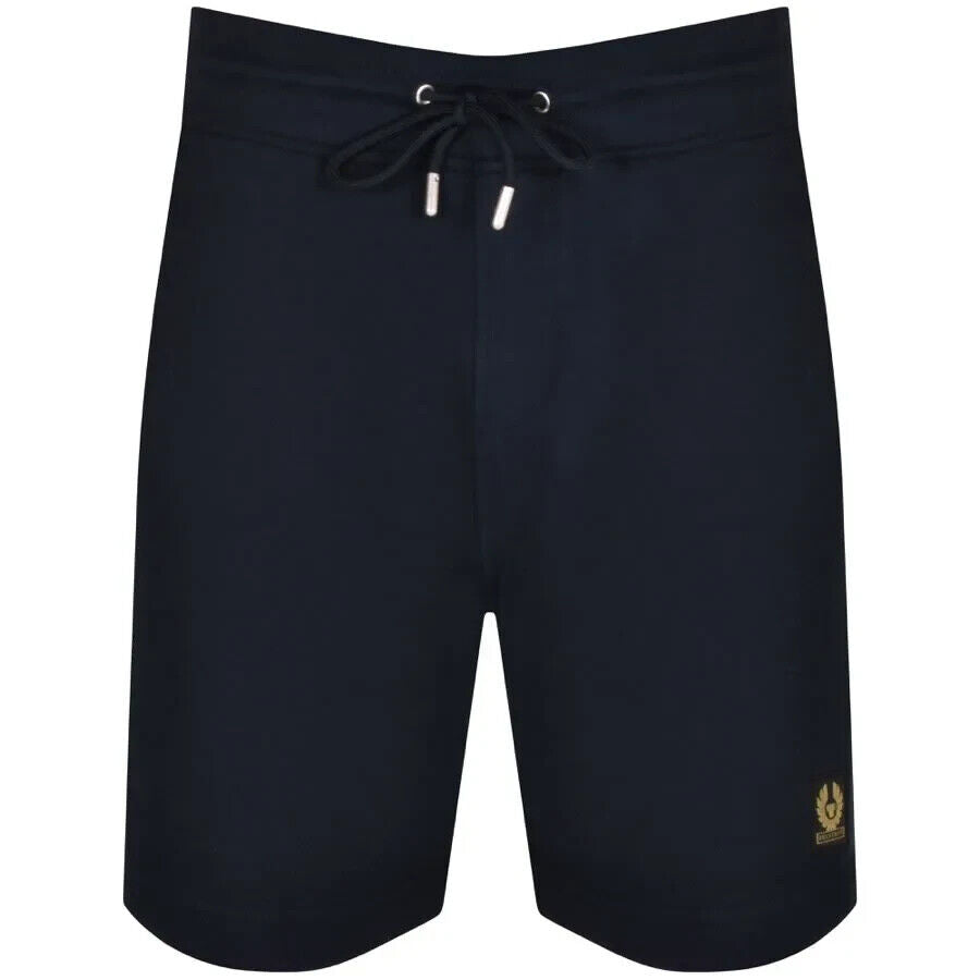 Belstaff Logo Sweat Shorts - Black. UK Medium