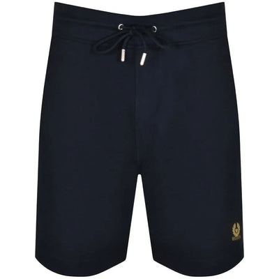 Belstaff Logo Sweat Shorts - Black. UK Medium