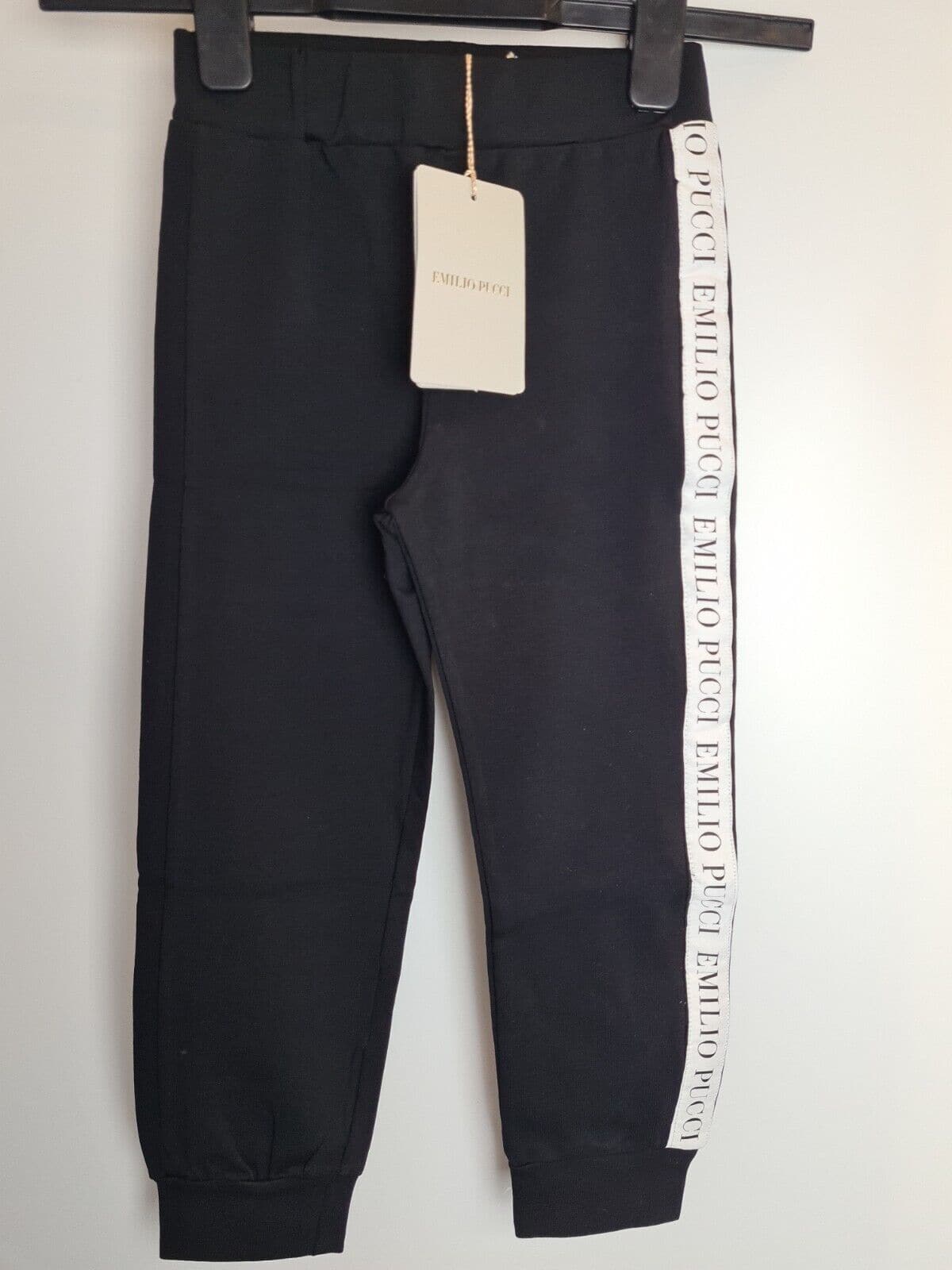 Emilio Pucci Black Tracksuit Bottoms Size 6 Years****Ref V80