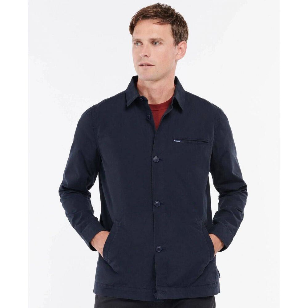 Mens Barbour Connolly Overshirt. Navy. UK Small.
