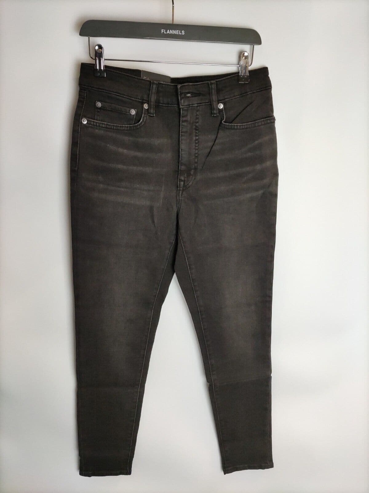 Ralph Lauren High Rise Skinny Ankle Jeans. 29 Waist. UK Size 8 Black. ****V209
