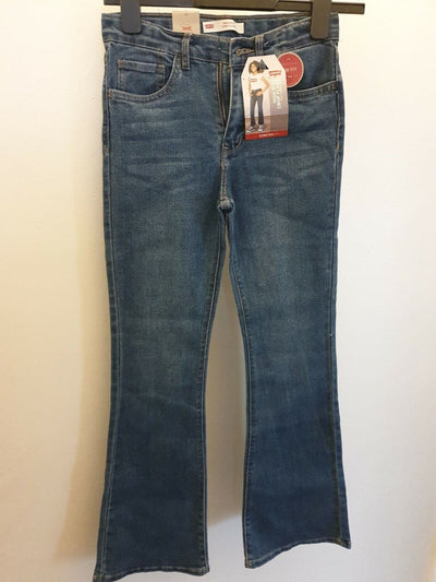 Levi's 12A High Rise Crop Flare 152cm fit 12 years Ref K6