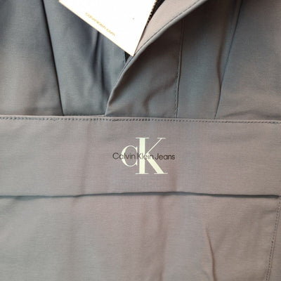 Calvin Klein Jeans Boys Water Printed Monogram Jacket Asphalt Grey 14yrs**** V26