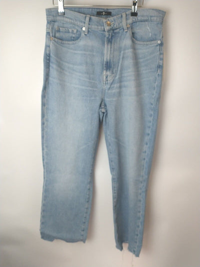 7 For All Mankind - High Waist Skinny Women's Jeans Waist 32 **** V29 - Big_Stock_Clearance