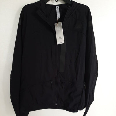 Adidas Marathon Jkt Water repellent Black UkL****Ref V24 - Big_Stock_Clearance