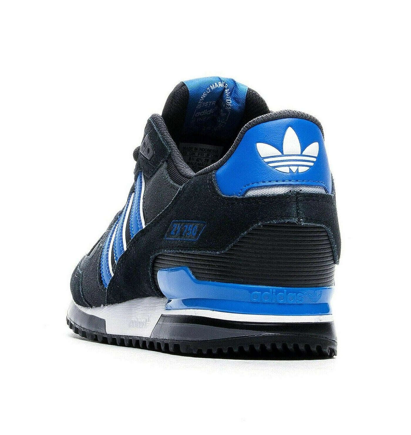 Adidas Men's ZX 750 Black/Blue Trainers **** VS4 - Big_Stock_Clearance
