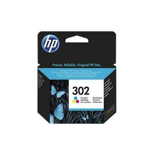 HP 302 Ink Cartridge Tri-colour. Expiry JUN 2022. Ref T7